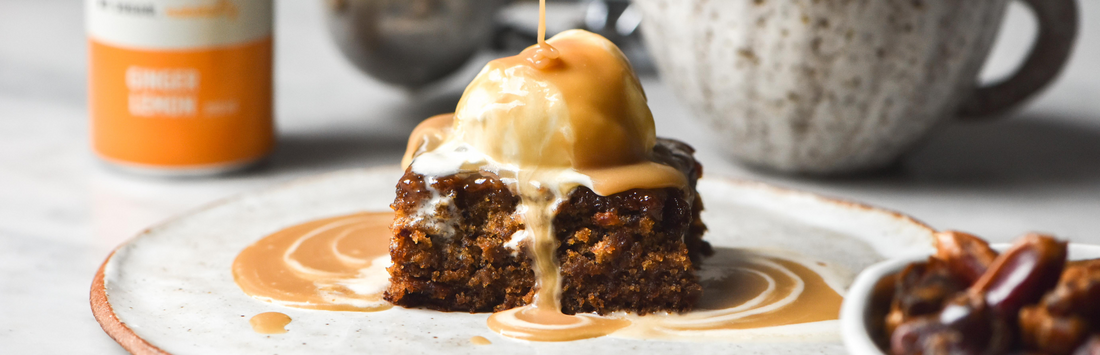 Kombucha-licious Sticky Date Pudding Recipe