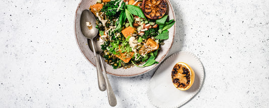 Mung Bean Pumpkin Kale Salad Recipe