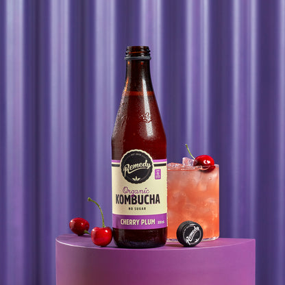 Remedy Kombucha Cherry Plum