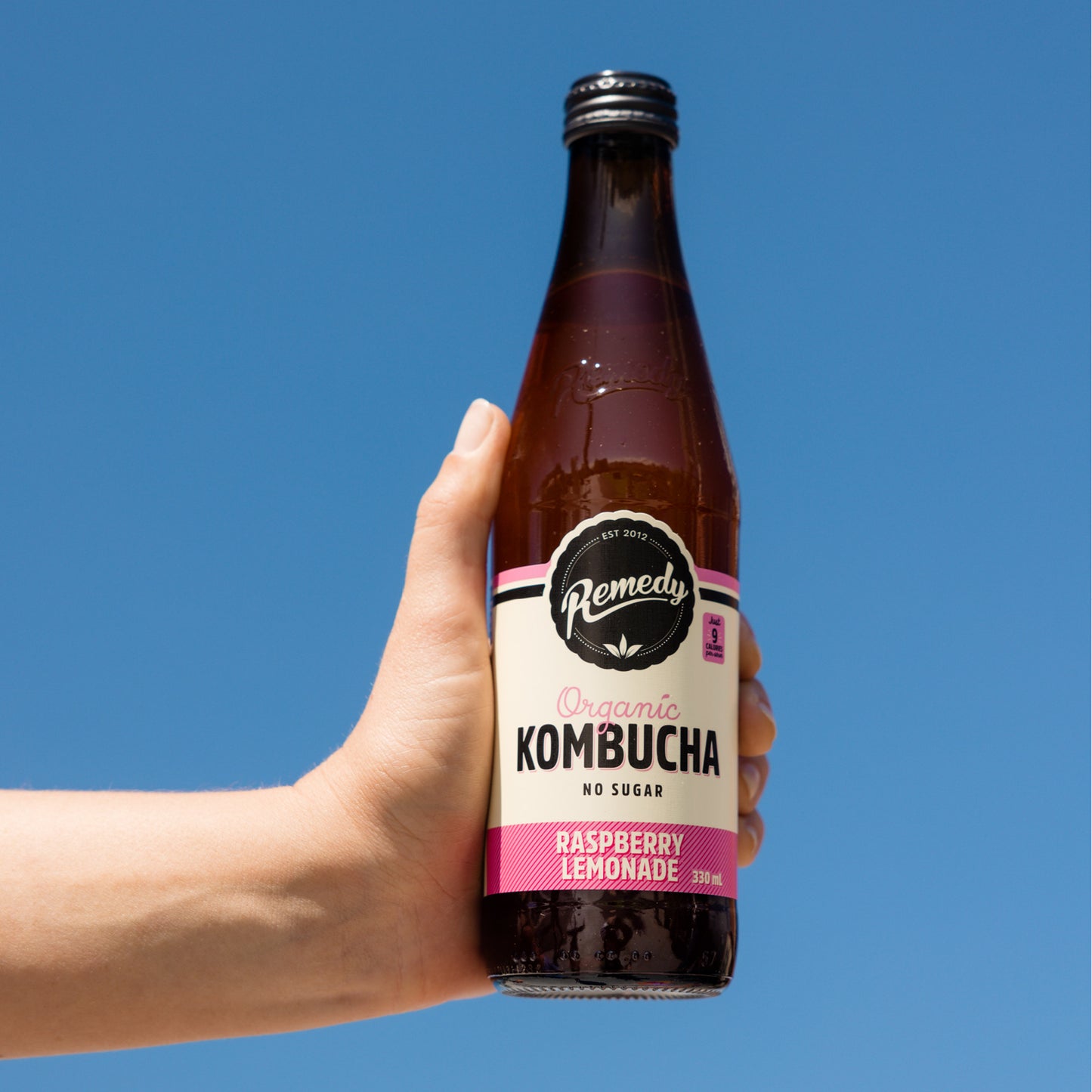 Remedy Kombucha Raspberry Lemonade