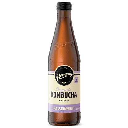 Remedy Kombucha Passionfruit