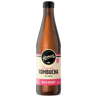 Remedy Kombucha Wild Berry