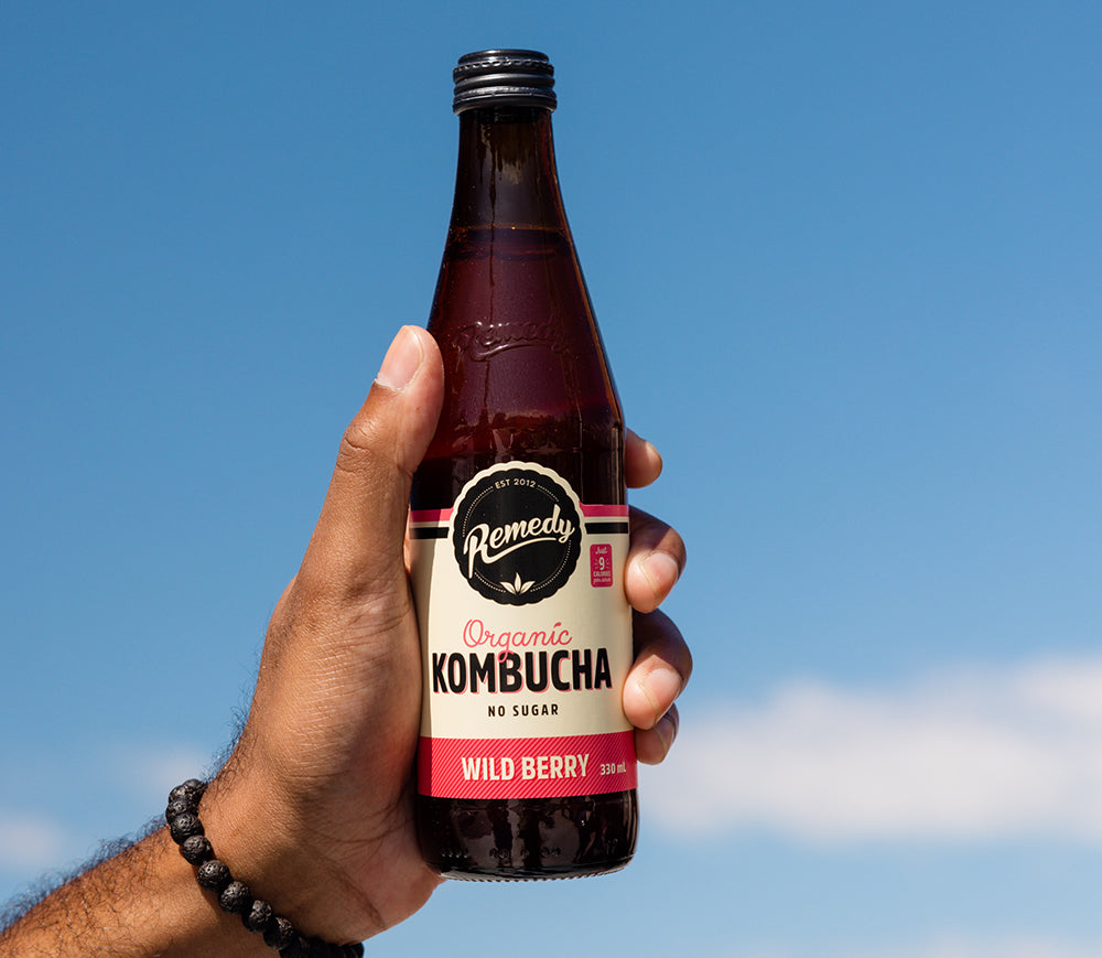 Remedy Kombucha Wild Berry