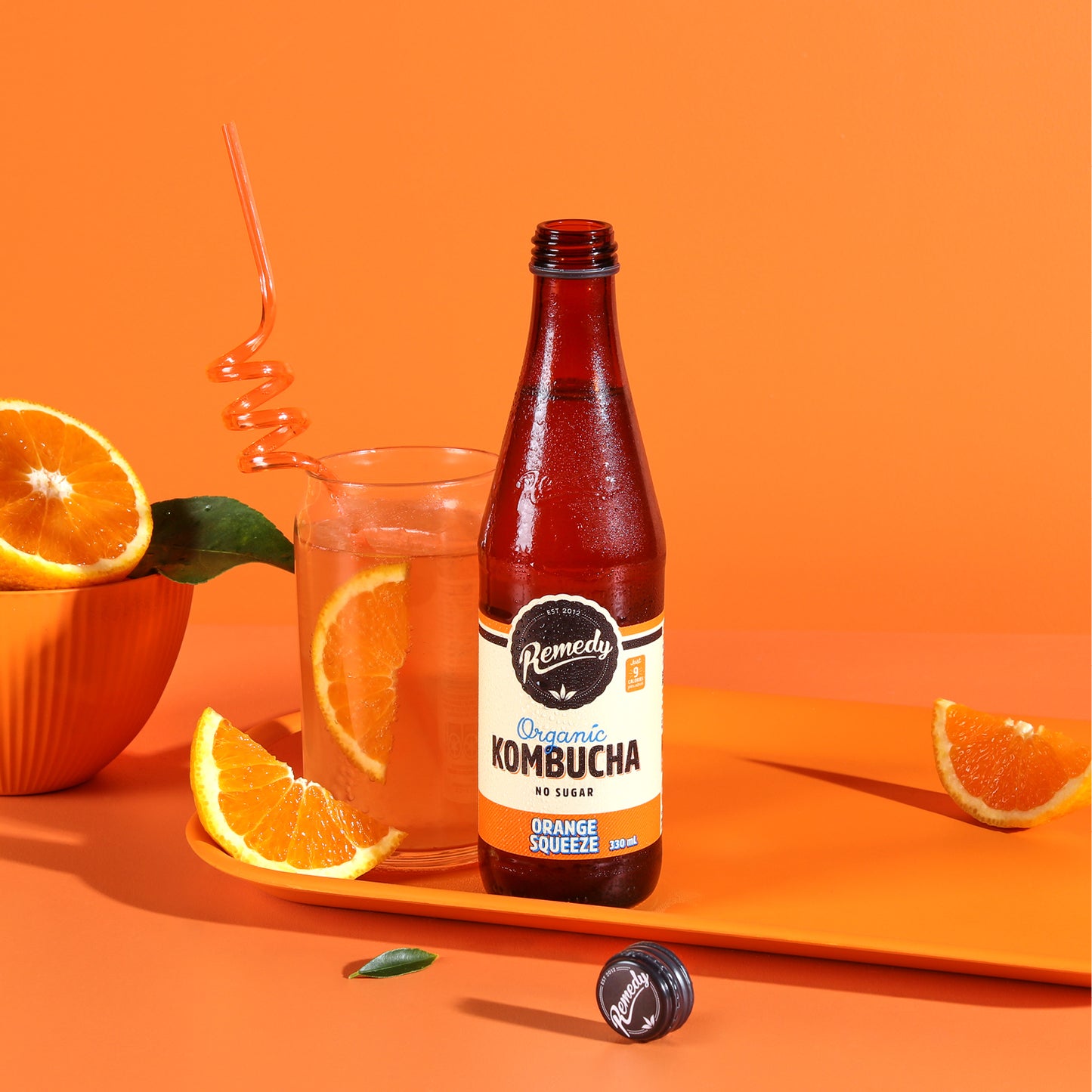 Remedy Kombucha Orange Squeeze