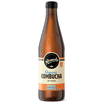 Remedy Kombucha Orange Squeeze